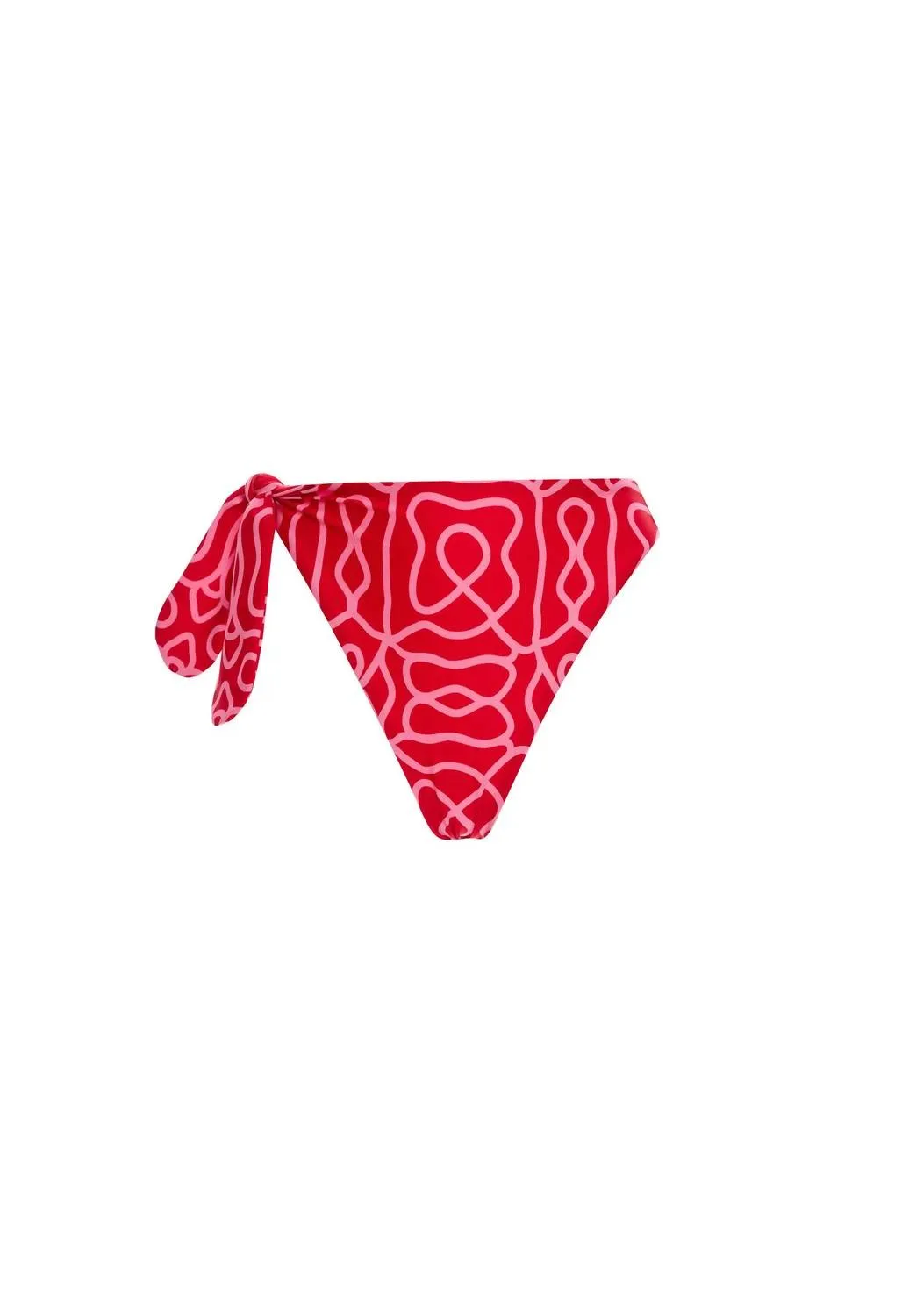 Agua By Agua Bendita - Coral Ipanema Escarlata Bikini Bottom
