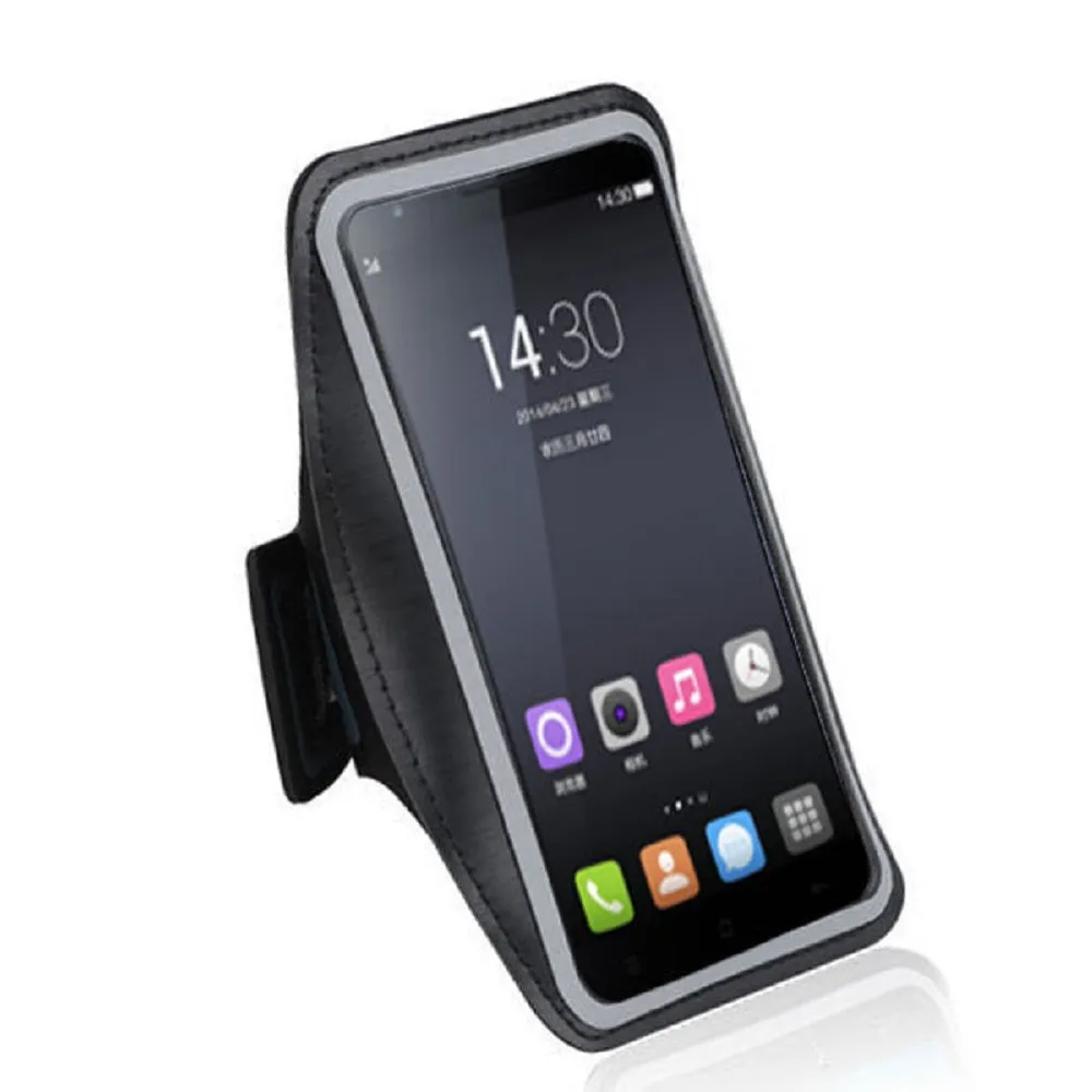 Armband Professional Cover Neoprene Waterproof Wraparound Sport with Buckle for Huawei P Smart Z (2019) - Black