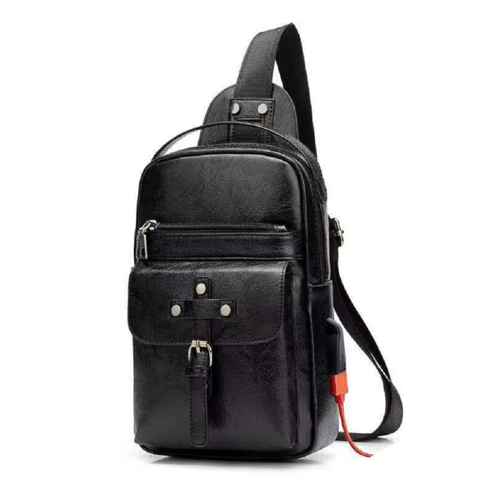 Backpack Waist Shoulder bag compatible with Ebook, Tablet and for Infinix Smart 4 (2019) - Black