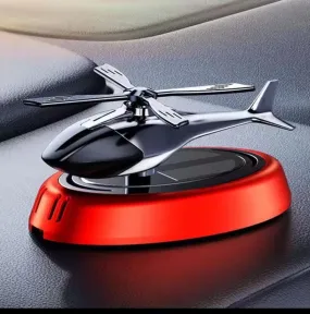 Car Air Freshener Solar Helicopter Perfume Diffuser  KTP030