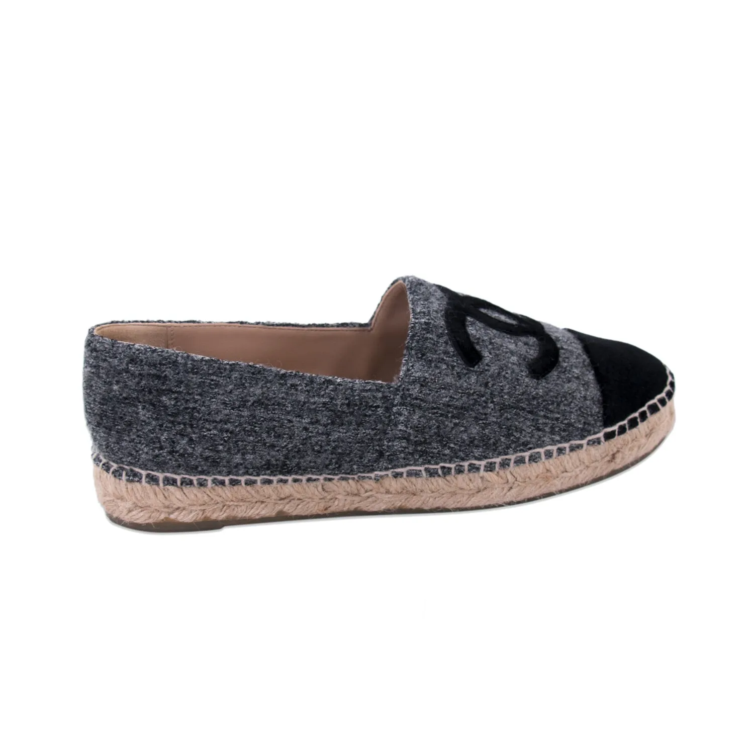 Chanel 2016 CC Tweed Espadrilles