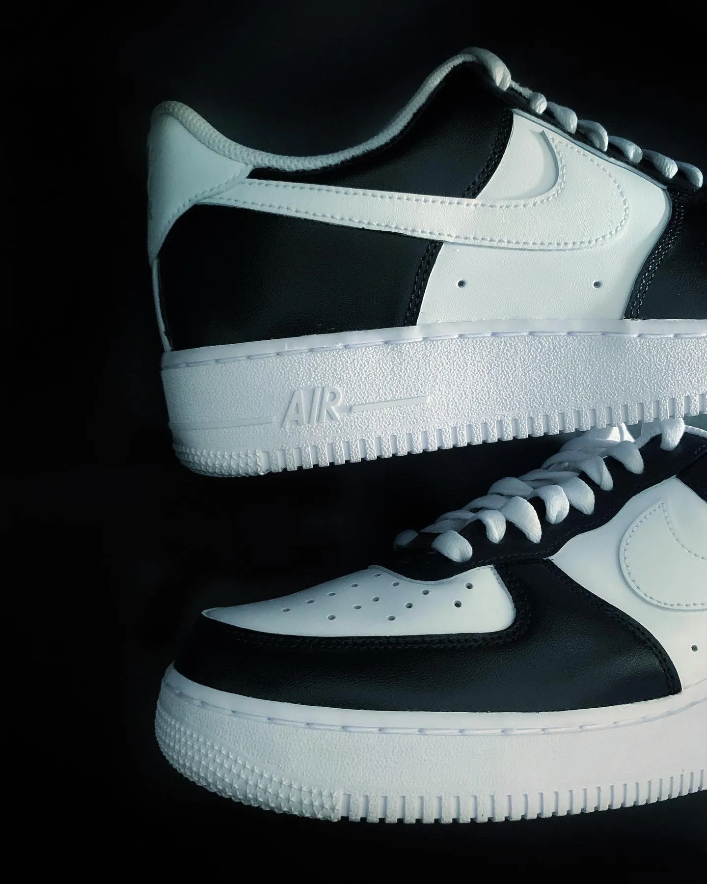 Classic Black White Custom Air Force 1
