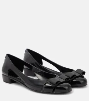 Ferragamo Vara Jelly ballet flats