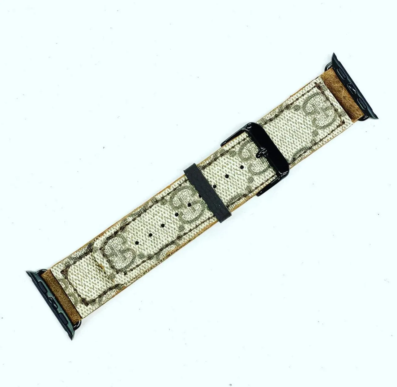 iwatch Gucci Brown band with Buckle (Small)