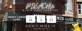 Late Night Shopping & Meet Pikachu - 19.11.23
