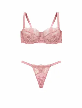 Lyla Balcony Bra & Strap Thong