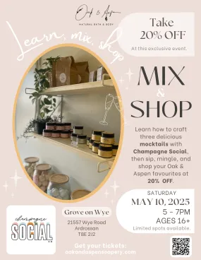 Mix & Shop Special Event
