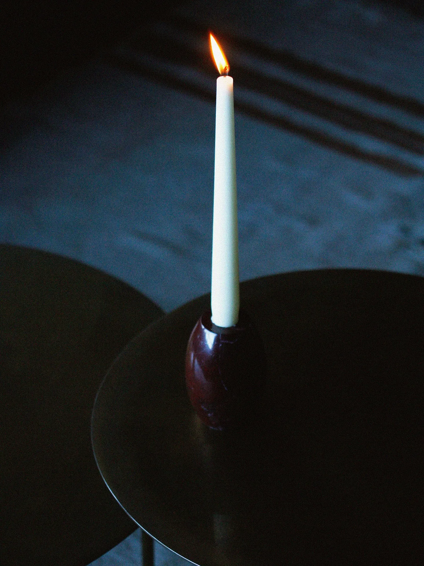 Ovoid Candle Holder