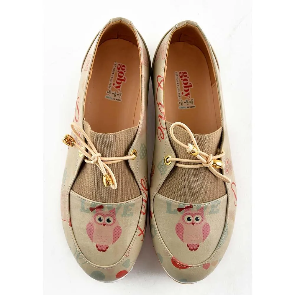 Owl and Love Ballerinas Shoes OMR7309
