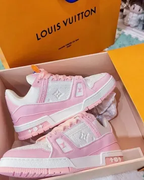 Pink LV Trainers