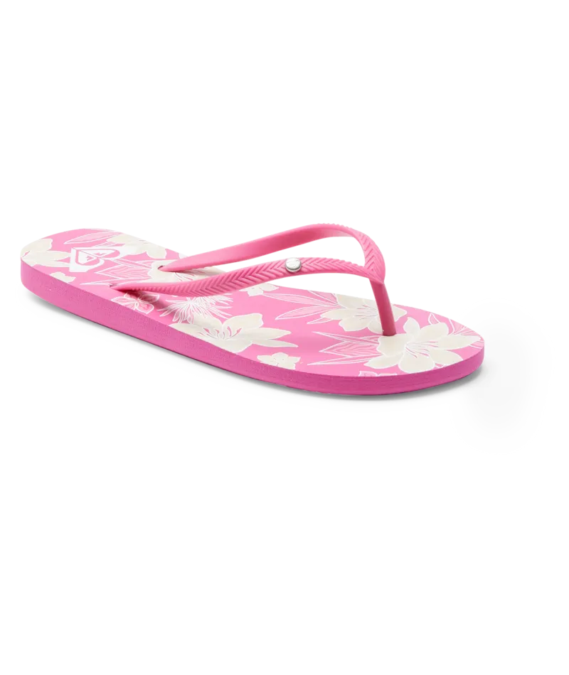 Roxy Bermuda Print Sandal-Pink
