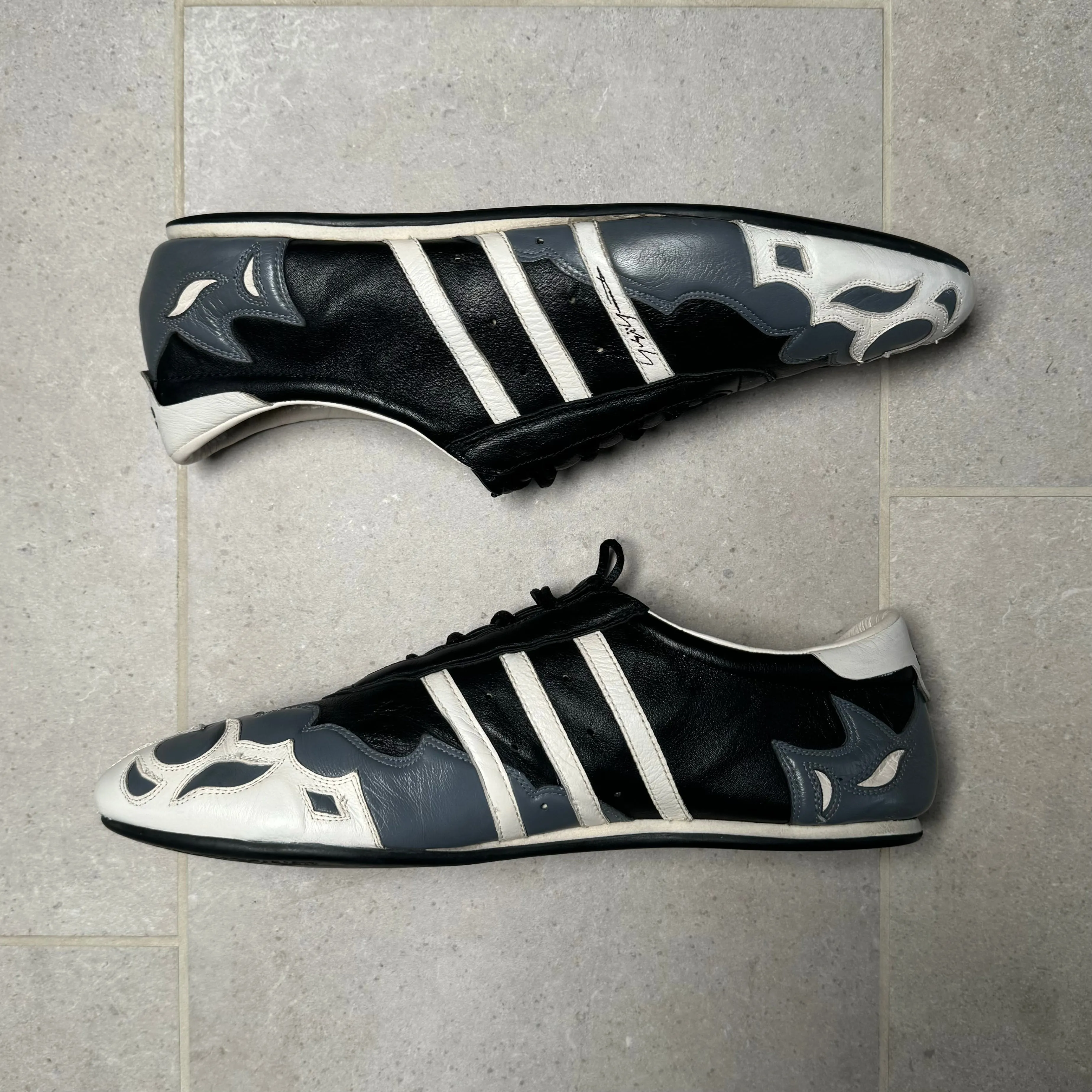Yohji Yamamoto SS2002 Black/Gray/White Sneakers