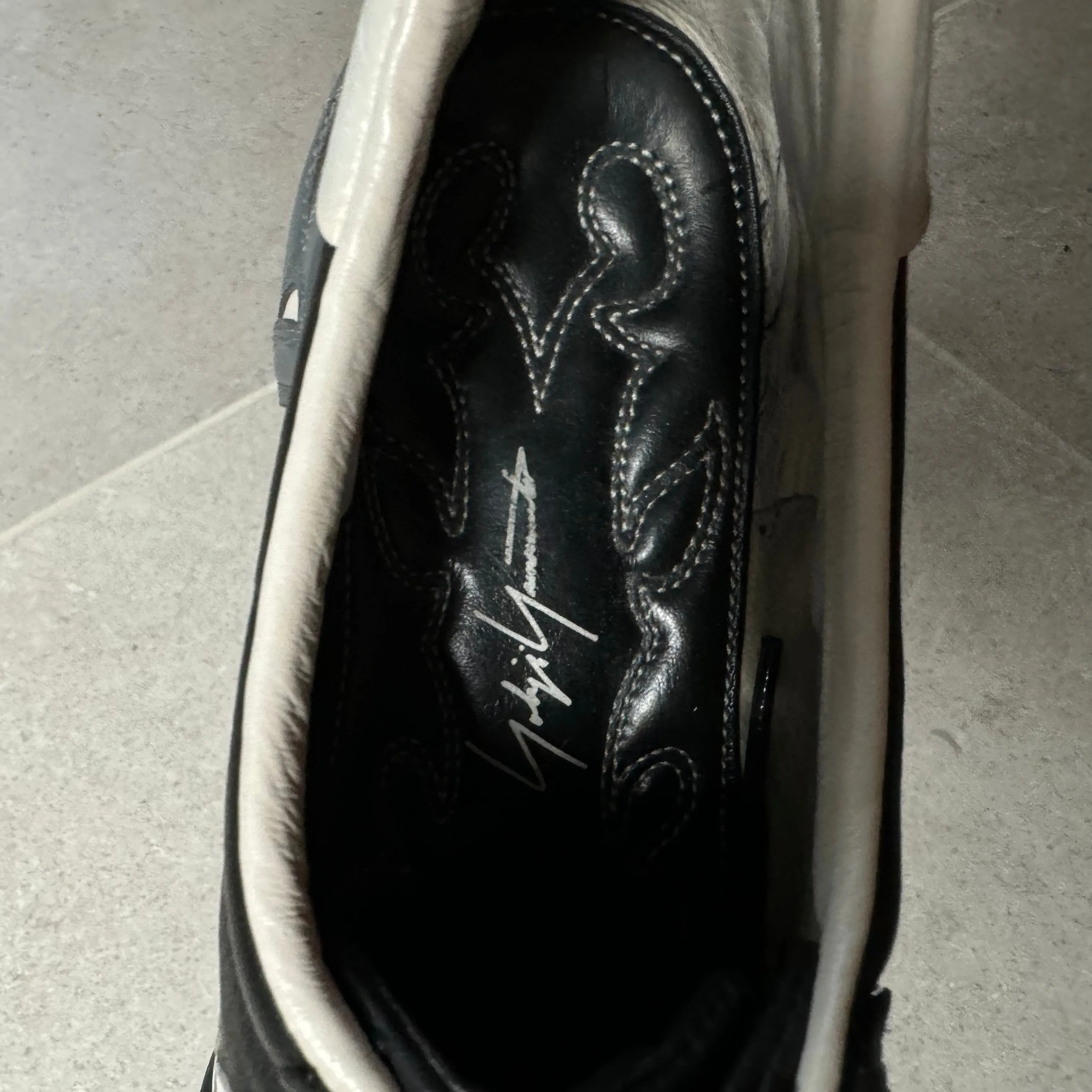 Yohji Yamamoto SS2002 Black/Gray/White Sneakers